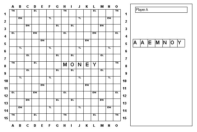 Opening board - MONEY